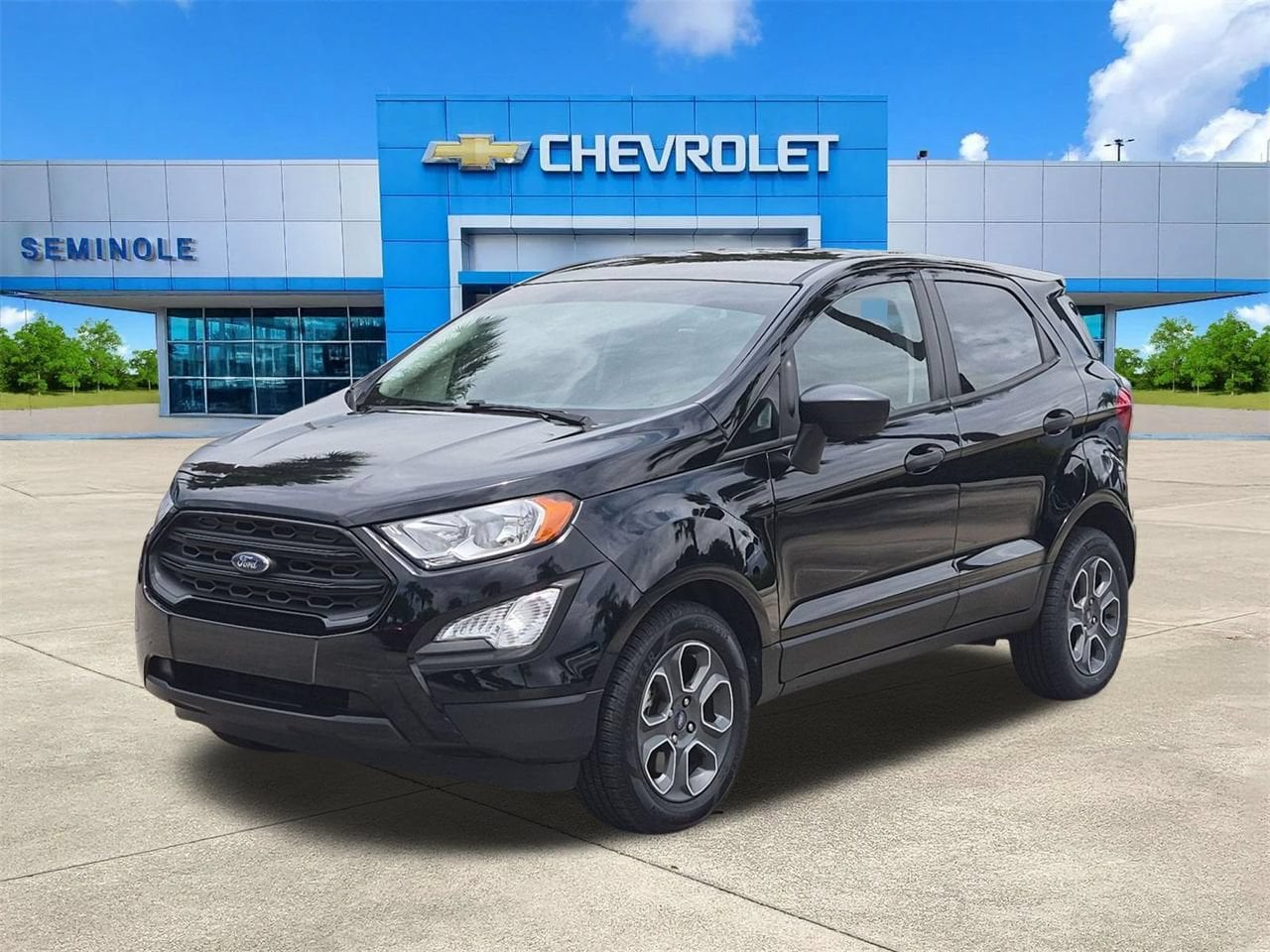 Used 2021 Ford EcoSport S with VIN MAJ3S2FE8MC444615 for sale in Sanford, FL