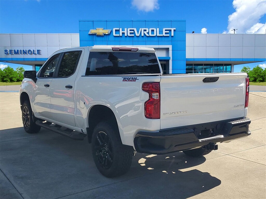 New 2026 Chevrolet Silverado 1500 Custom Trail Boss Truck Crew Cab