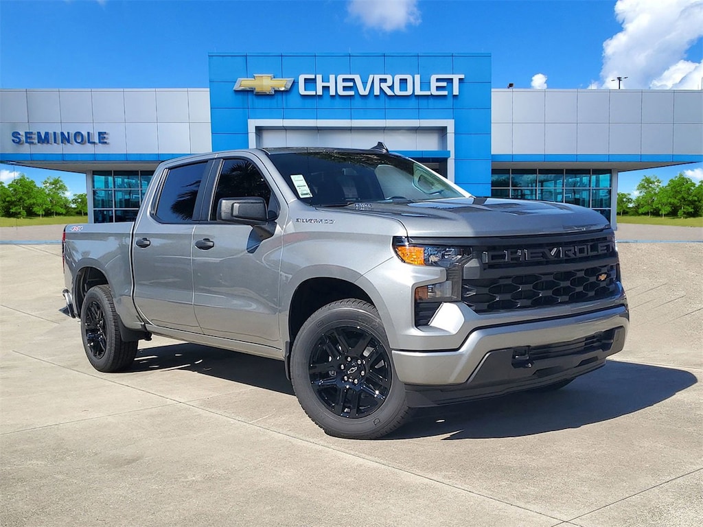New 2026 Chevrolet Silverado 1500 Custom Truck Crew Cab