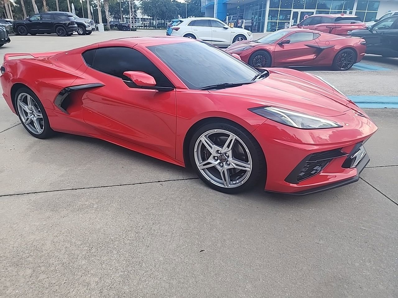 Torch Red 2023 Chevrolet Corvette Stingray 1LT Coupe RWD Coupe Rear-Wheel Drive Automatic
