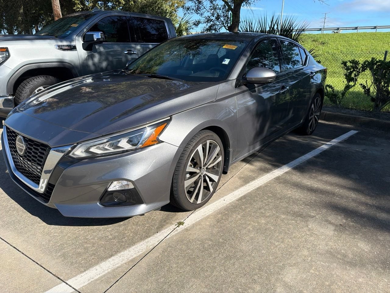 Gray 2019 Nissan Altima Sedan All-Wheel Drive Continuously Variable Transmission