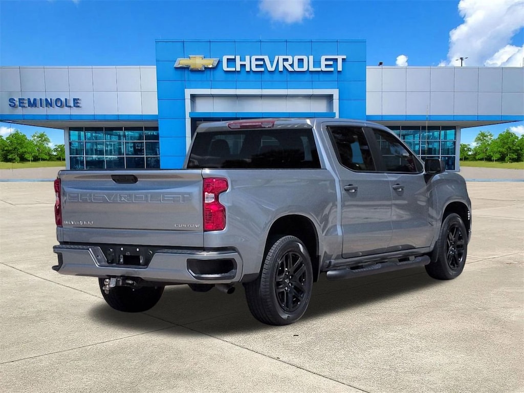 Certified 2024 Chevrolet Silverado 1500 Custom Truck Crew Cab