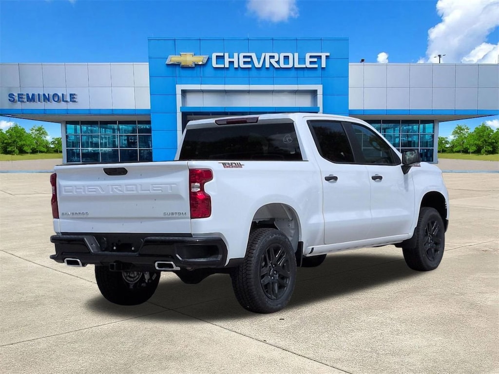 New 2026 Chevrolet Silverado 1500 Custom Trail Boss Truck Crew Cab