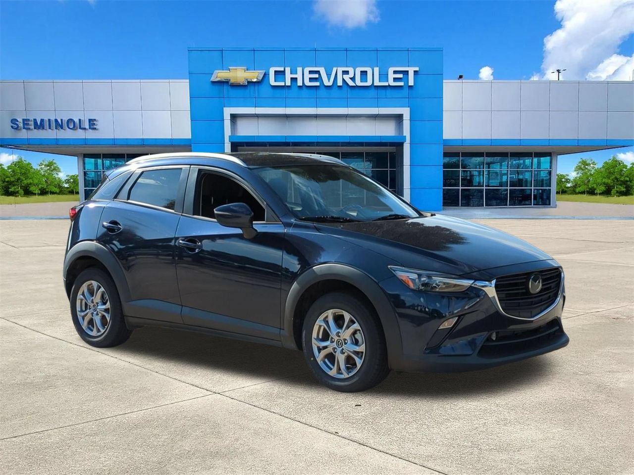 Blue 2021 Mazda CX-3 SUV / Crossover Front-Wheel Drive Automatic