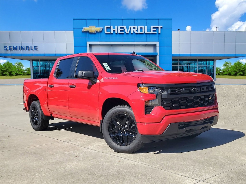 New 2026 Chevrolet Silverado 1500 Custom Truck Crew Cab