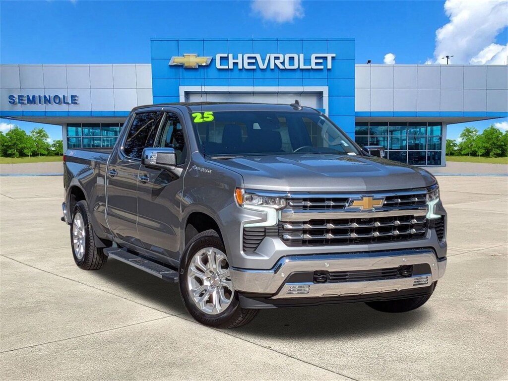 Certified 2025 Chevrolet Silverado 1500 LTZ Truck Crew Cab