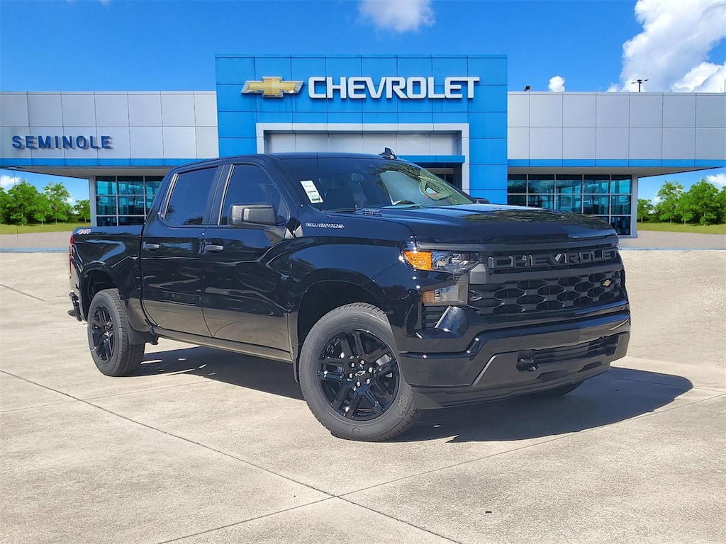 New 2026 Chevrolet Silverado 1500 Custom Truck Crew Cab