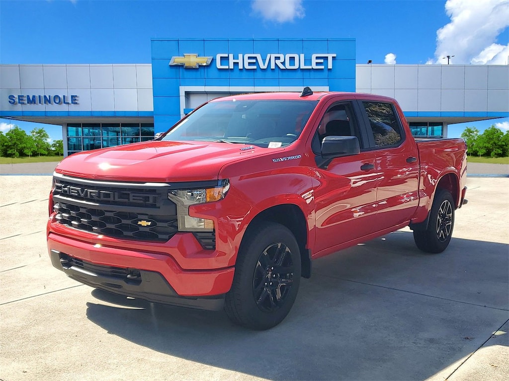 New 2026 Chevrolet Silverado 1500 Custom Truck Crew Cab