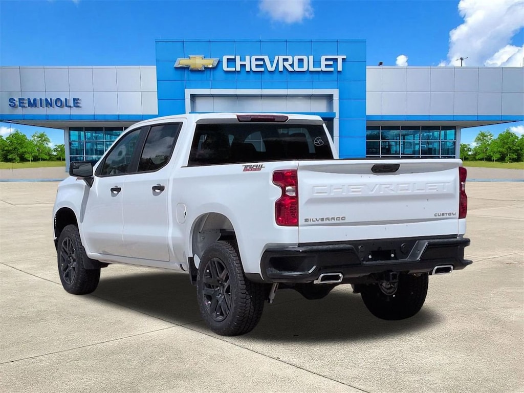 New 2026 Chevrolet Silverado 1500 Custom Trail Boss Truck Crew Cab