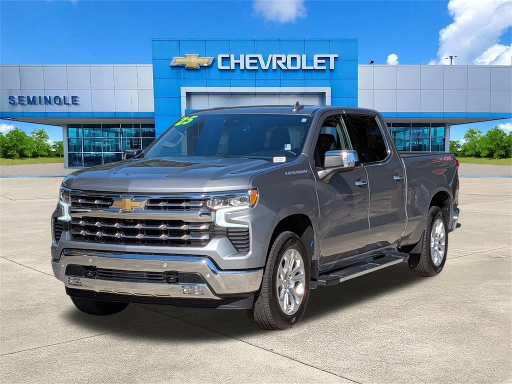 Certified 2025 Chevrolet Silverado 1500 LTZ Truck Crew Cab