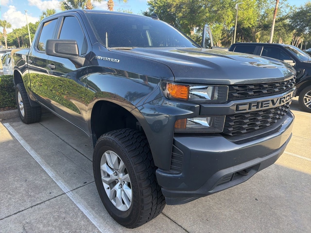 Used 2022 Chevrolet Silverado 1500 LTD Custom Truck Crew Cab