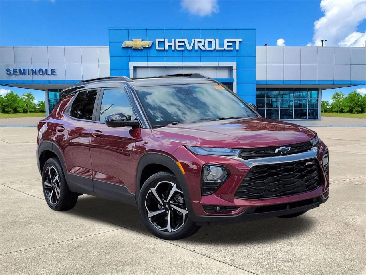 Red (Crimson Metallic) 2023 Chevrolet Trailblazer RS FWD SUV / Crossover Front-Wheel Drive Automatic