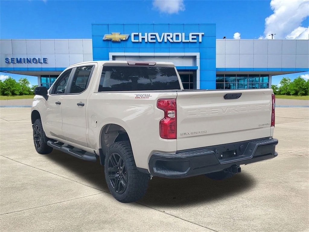 New 2026 Chevrolet Silverado 1500 Custom Trail Boss Truck Crew Cab