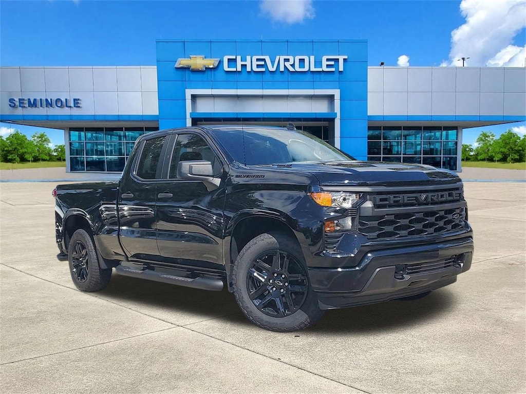 New 2025 Chevrolet Silverado 1500 Custom Truck Double Cab