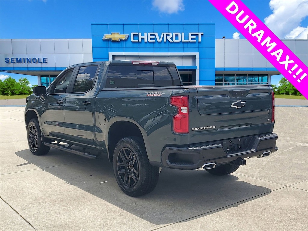 Certified 2025 Chevrolet Silverado 1500 LT Trail Boss Truck Crew Cab