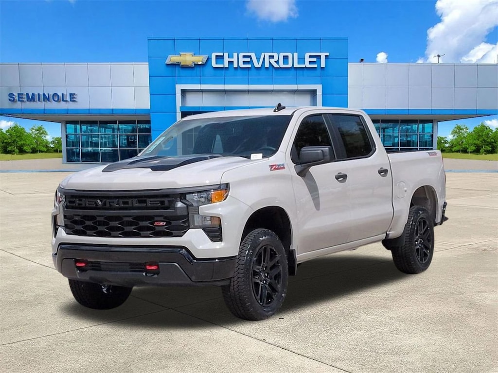 New 2026 Chevrolet Silverado 1500 Custom Trail Boss Truck Crew Cab