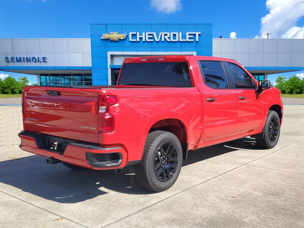 New 2026 Chevrolet Silverado 1500 Custom Truck Crew Cab