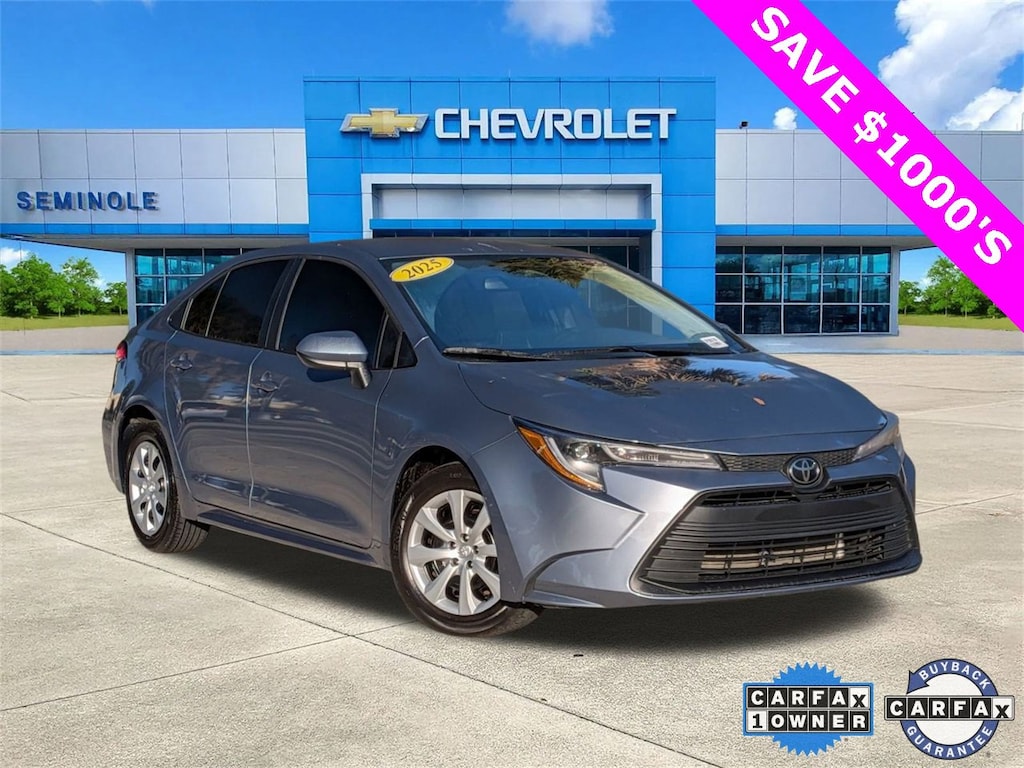 Used 2025 Toyota Corolla LE Sedan