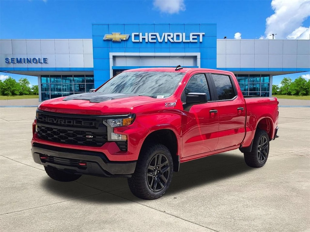 New 2026 Chevrolet Silverado 1500 Custom Trail Boss Truck Crew Cab