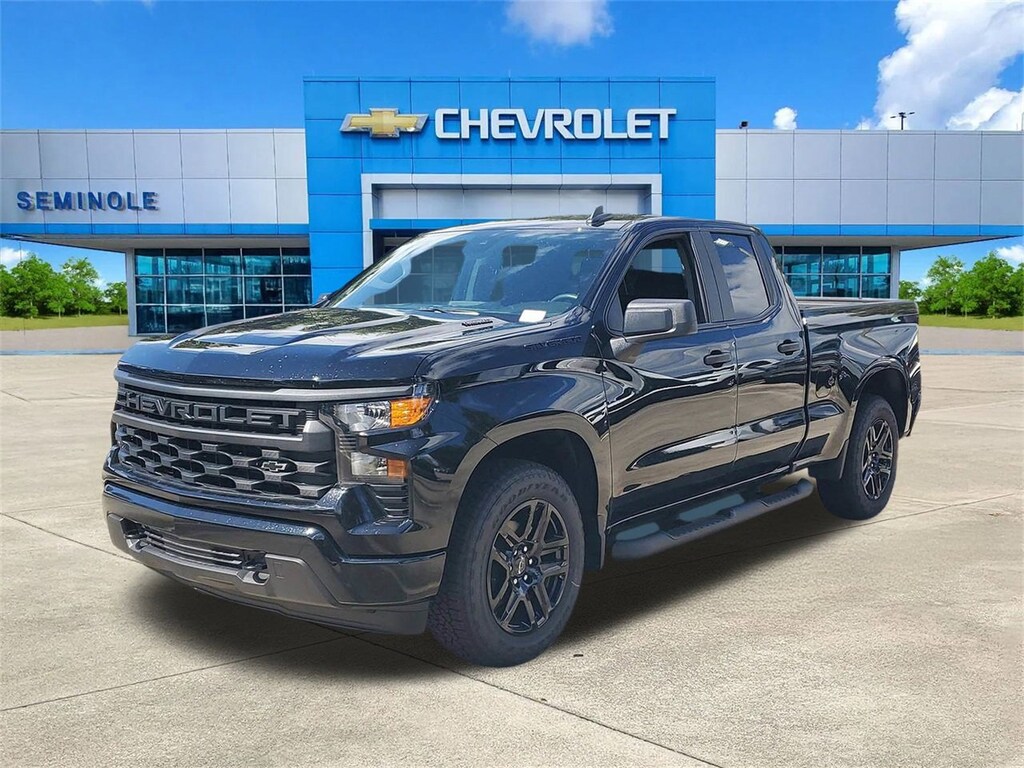 New 2025 Chevrolet Silverado 1500 Custom Truck Double Cab