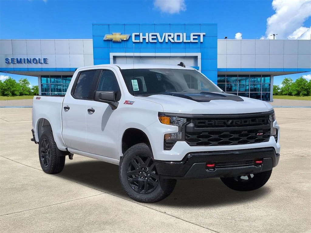 New 2026 Chevrolet Silverado 1500 Custom Trail Boss Truck Crew Cab