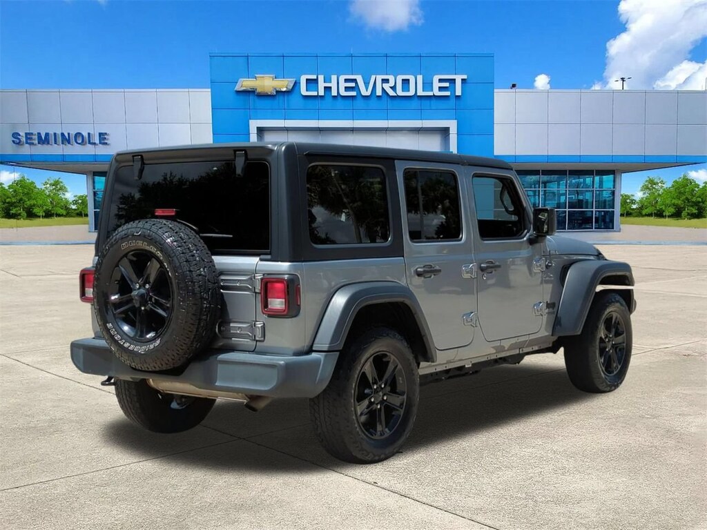 Used 2021 Jeep Wrangler Unlimited Sport Altitude 4x4 SUV