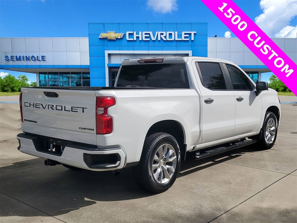 Used 2023 Chevrolet Silverado 1500 Custom Truck Crew Cab