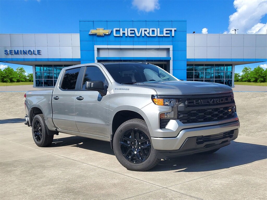 New 2026 Chevrolet Silverado 1500 Custom Truck Crew Cab