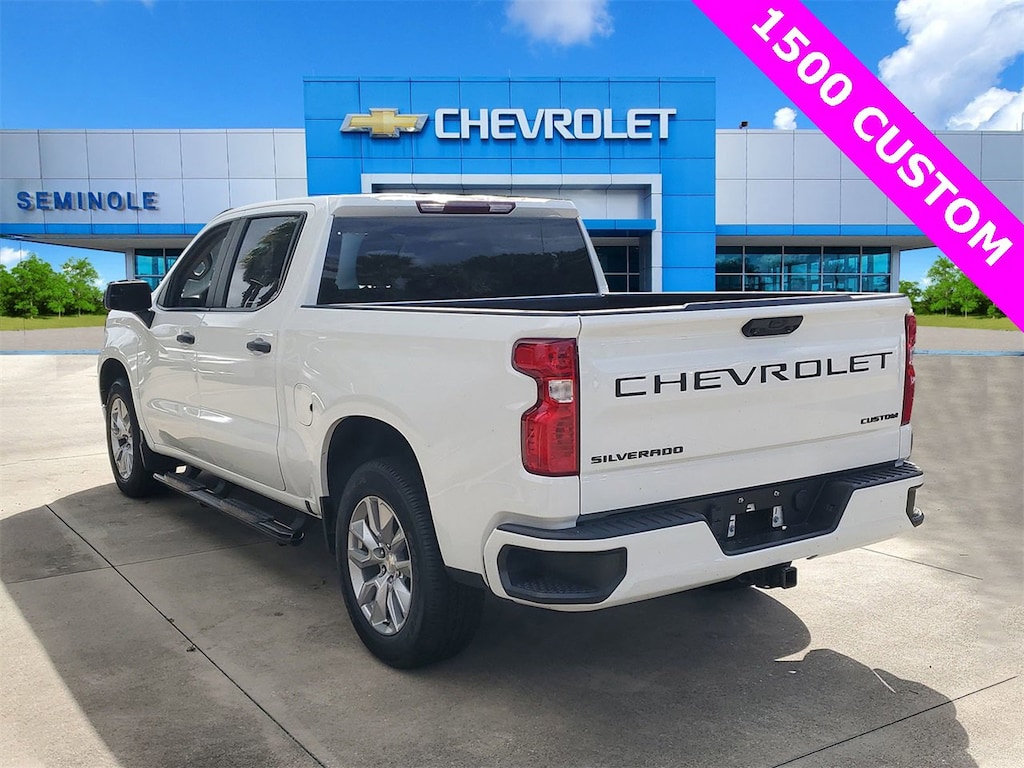 Used 2023 Chevrolet Silverado 1500 Custom Truck Crew Cab