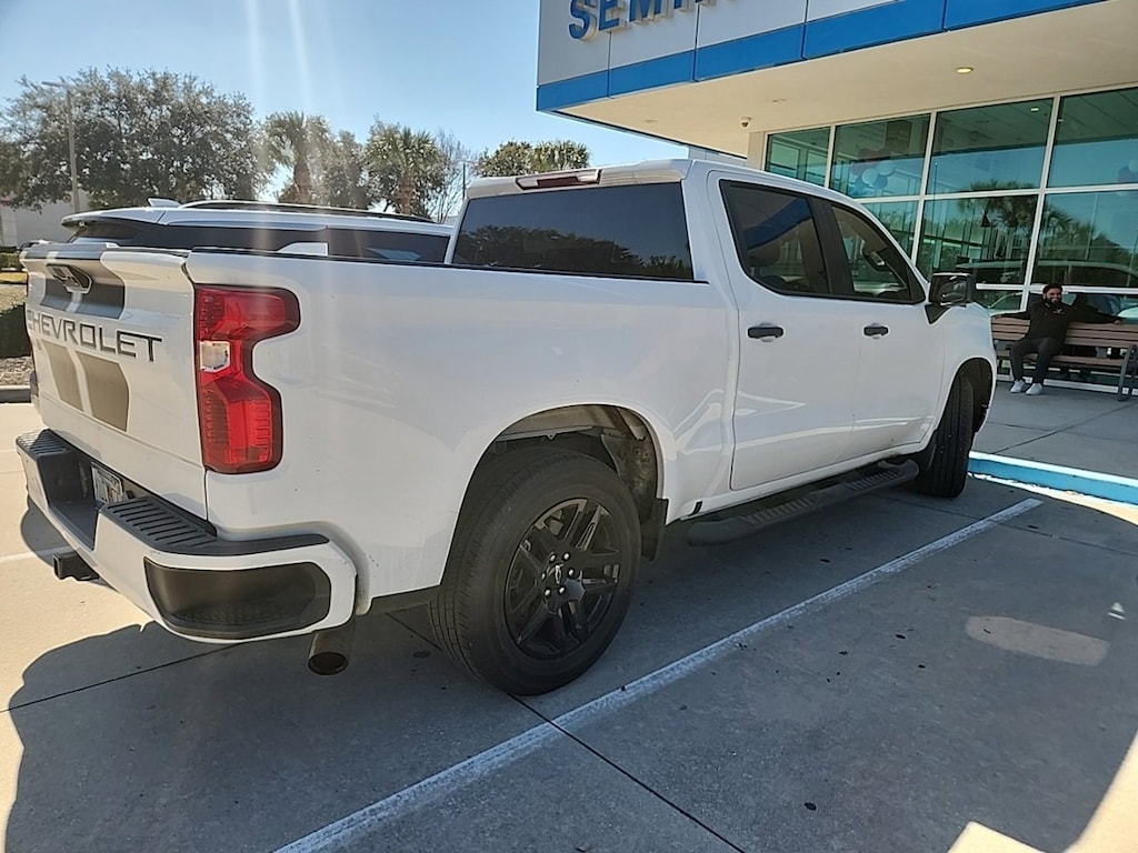 Used 2022 Chevrolet Silverado 1500 Custom Truck Crew Cab