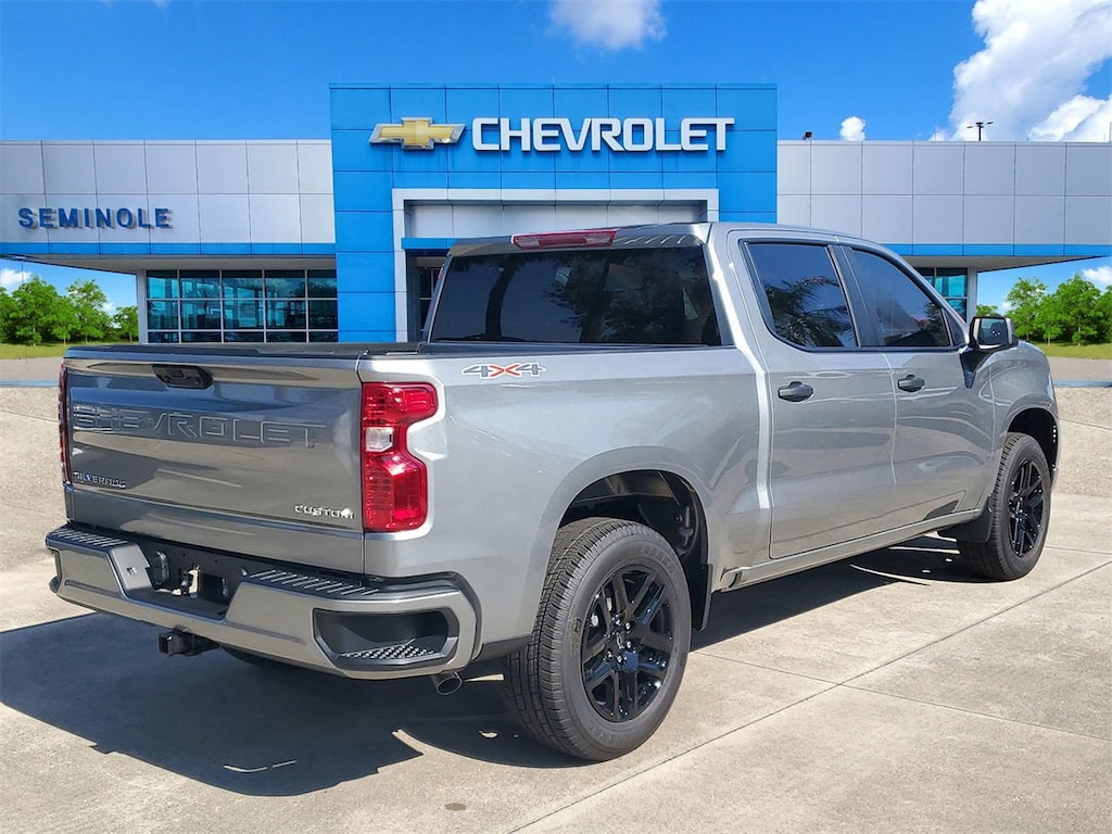New 2026 Chevrolet Silverado 1500 Custom Truck Crew Cab