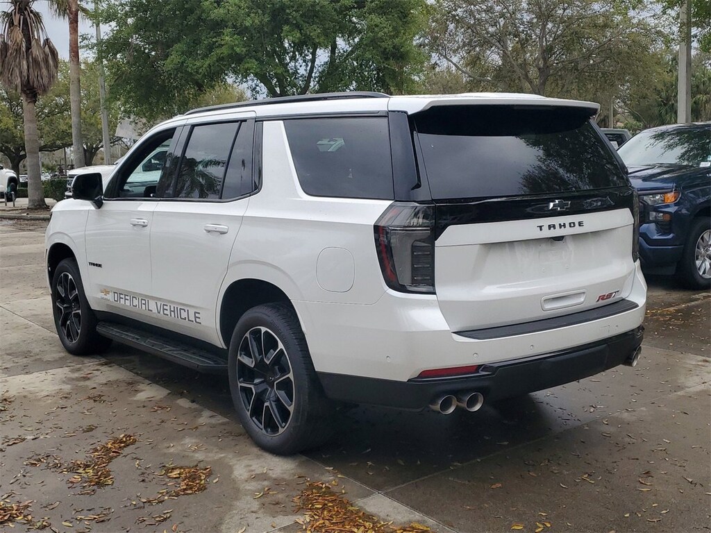New 2025 Chevrolet Tahoe RST For Sale in Sanford FL SR151664 Sanford New Chevrolet For Sale