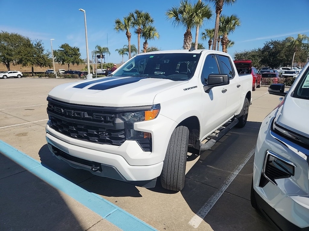 Used 2022 Chevrolet Silverado 1500 Custom Truck Crew Cab