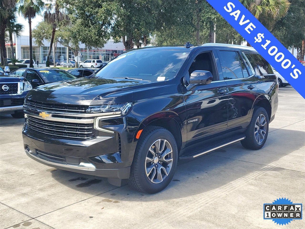 Certified 2022 Chevrolet Tahoe LT with VIN 1GNSCNKD5NR247604 for sale in Sanford, FL