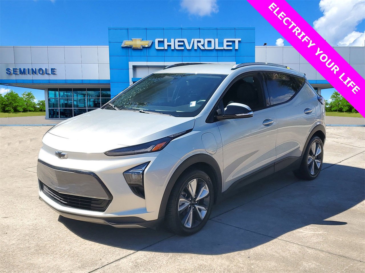 Used 2022 Chevrolet Bolt EUV LT with VIN 1G1FY6S09N4128670 for sale in Sanford, FL
