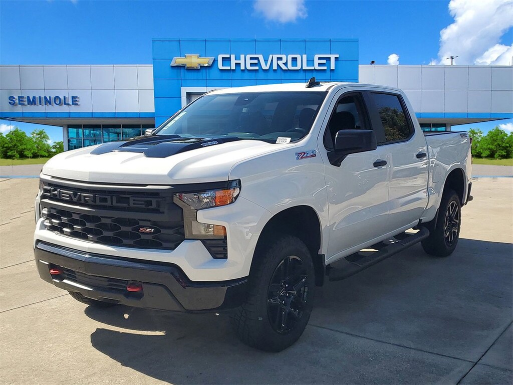 New 2026 Chevrolet Silverado 1500 Custom Trail Boss Truck Crew Cab