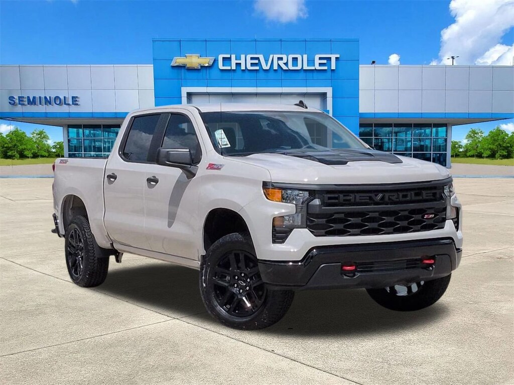 New 2026 Chevrolet Silverado 1500 Custom Trail Boss Truck Crew Cab