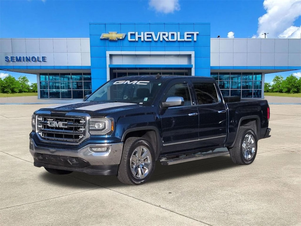 Used 2016 GMC Sierra 1500 SLT Truck Crew Cab