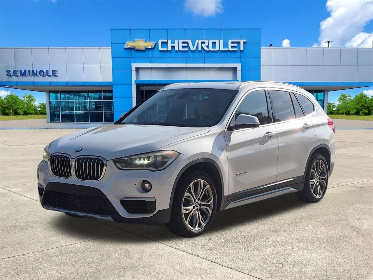 Used 2017 BMW X1 28i with VIN WBXHU7C36H5H34023 for sale in Sanford, FL