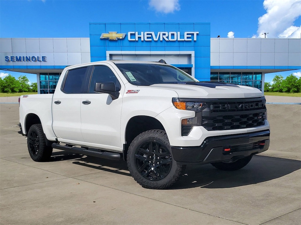 New 2026 Chevrolet Silverado 1500 Custom Trail Boss Truck Crew Cab
