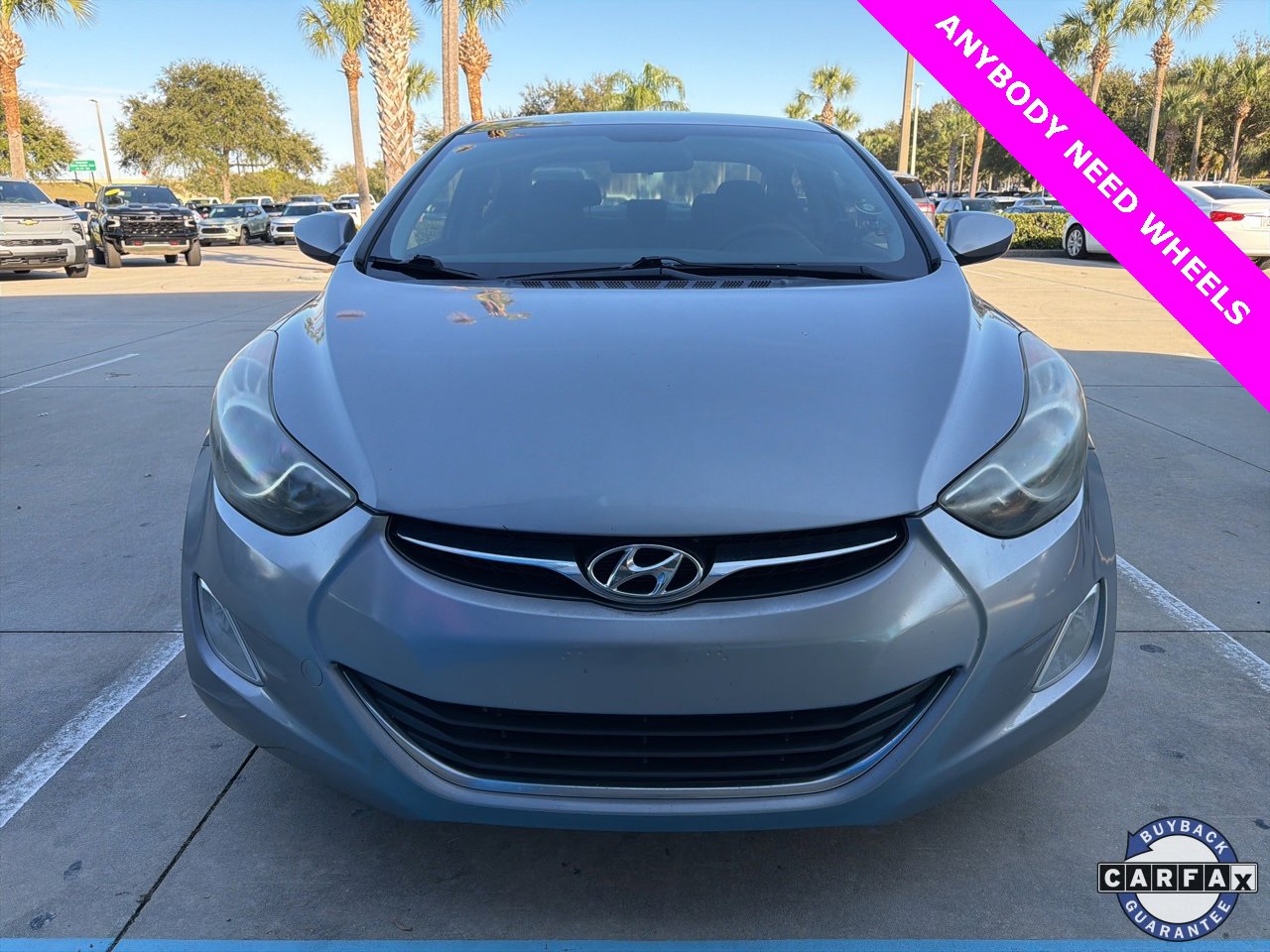 Used 2013 Hyundai Elantra GLS with VIN KMHDH4AE7DU759394 for sale in Sanford, FL