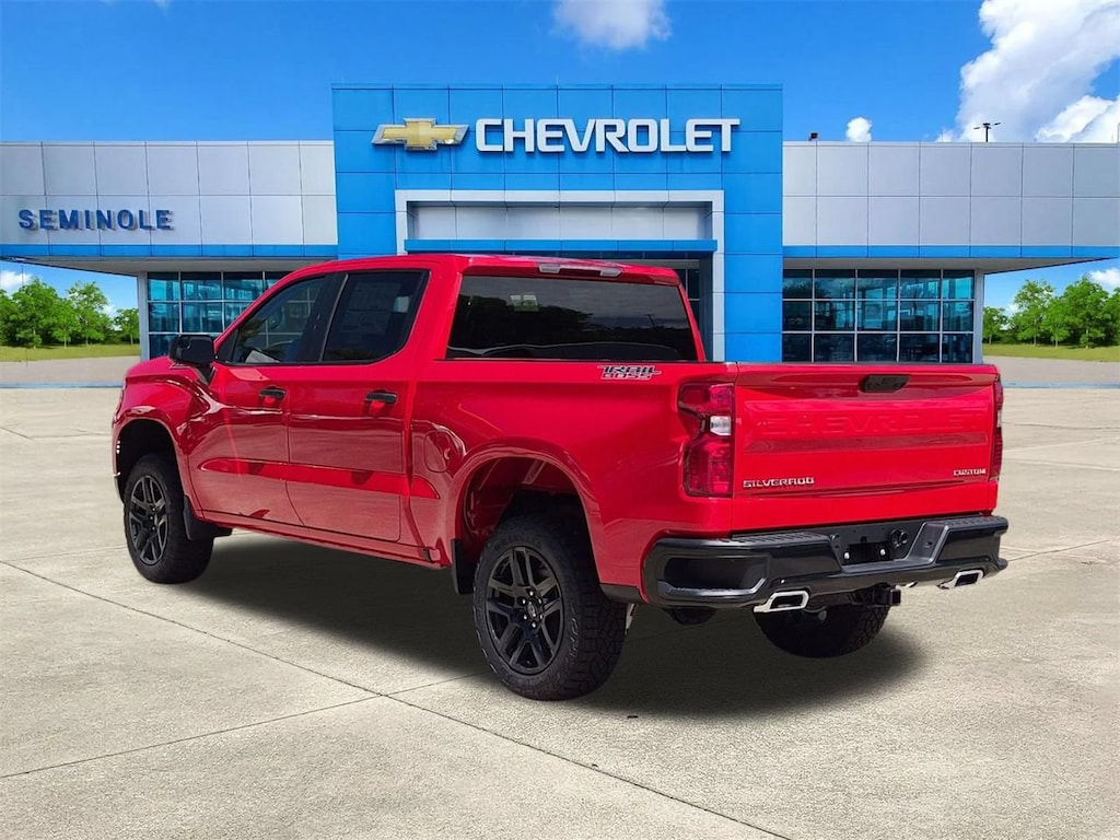 New 2026 Chevrolet Silverado 1500 Custom Trail Boss Truck Crew Cab