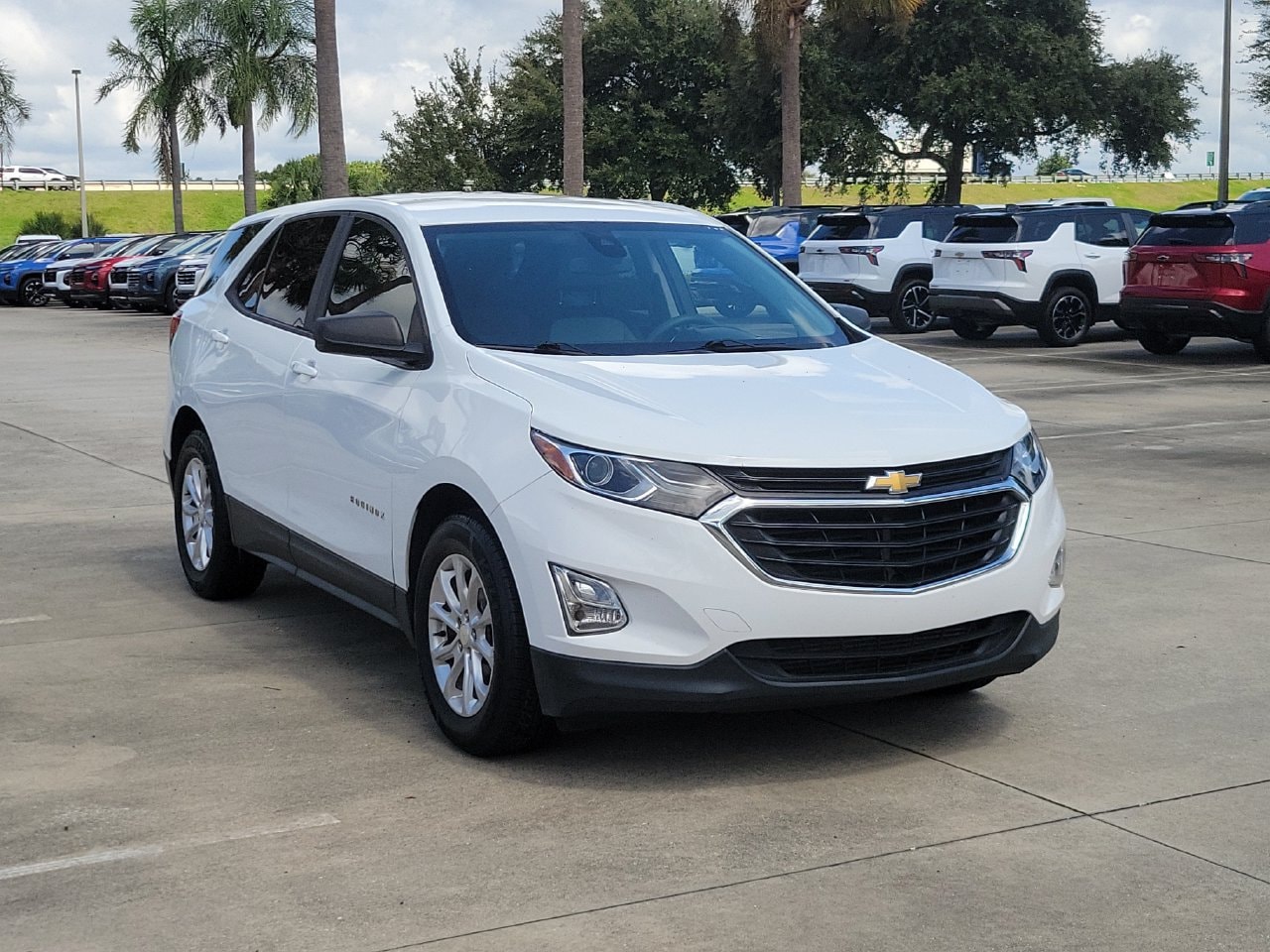 Used 2021 Chevrolet Equinox LS with VIN 3GNAXHEV1MS135206 for sale in Sanford, FL