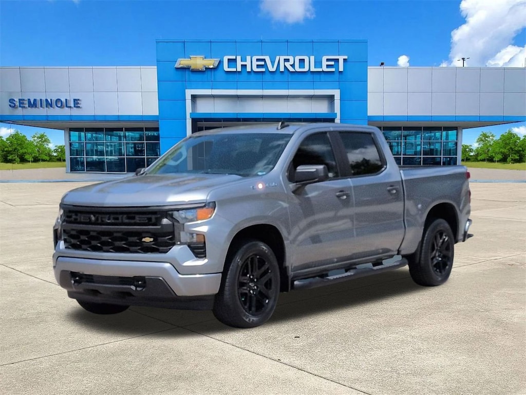 Certified 2024 Chevrolet Silverado 1500 Custom Truck Crew Cab
