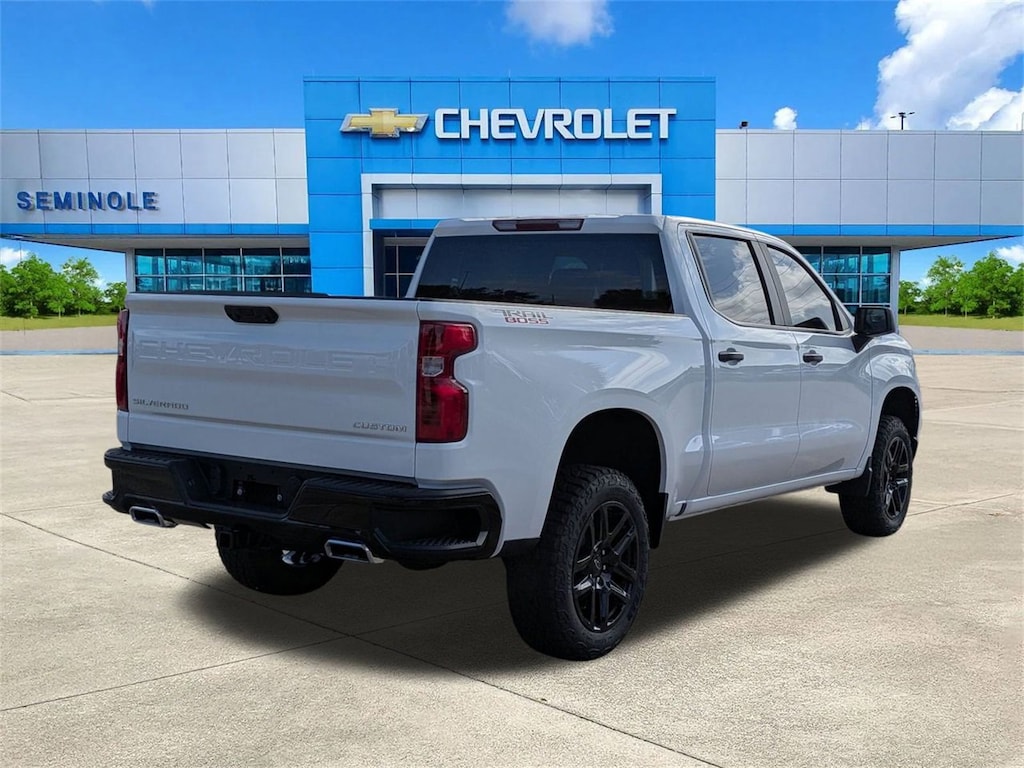 New 2026 Chevrolet Silverado 1500 Custom Trail Boss Truck Crew Cab