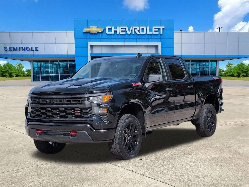 New 2026 Chevrolet Silverado 1500 Custom Trail Boss Truck Crew Cab