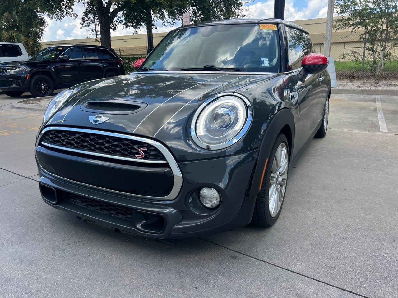 Gray 2015 MINI Cooper Hatchback Front-Wheel Drive Automatic