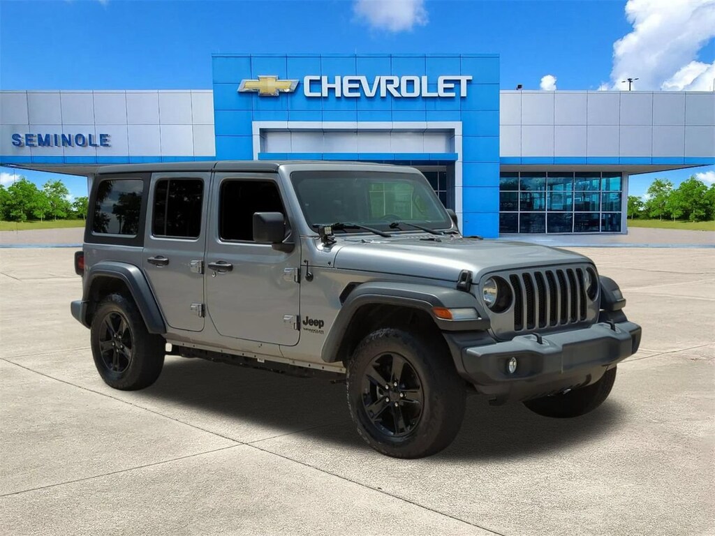 Used 2021 Jeep Wrangler Unlimited Sport Altitude 4x4 SUV