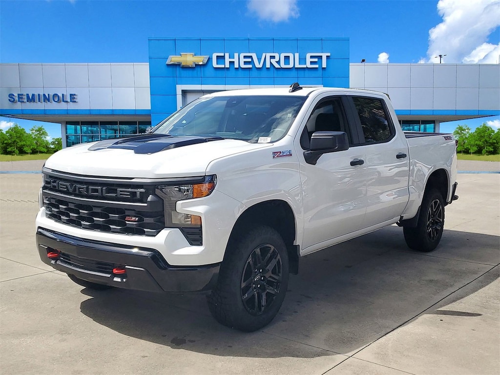 New 2026 Chevrolet Silverado 1500 Custom Trail Boss Truck Crew Cab