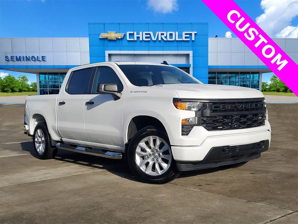 Used 2025 Chevrolet Silverado 1500 Custom Truck Crew Cab